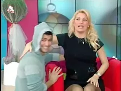 A férfi a fiatal lán ...